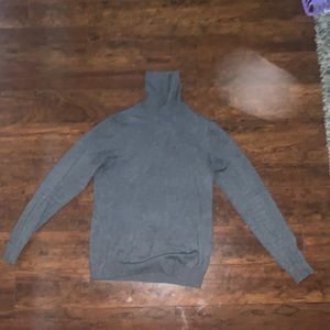 gray sweater, merona, size medium